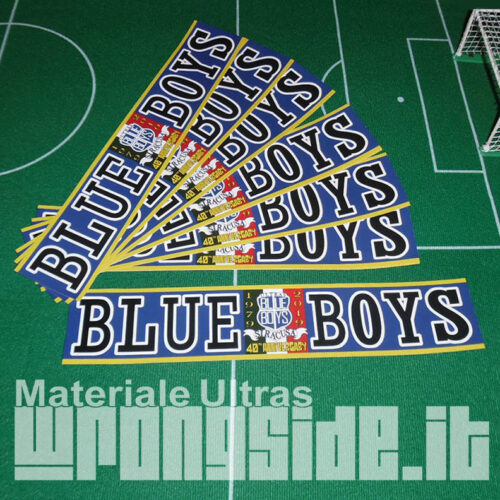 ADESIVI SIRACUSA BLUE BOYS 40 ANNI
