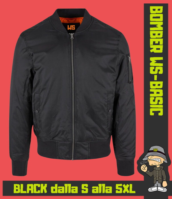 BOMBER BASIC BLACK TB861