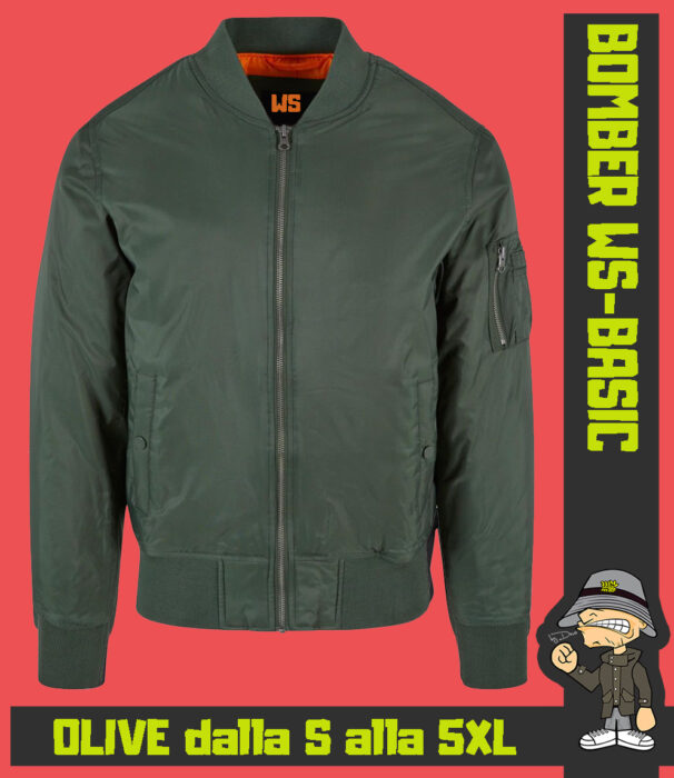 BOMBER BASIC OLIVE TB861