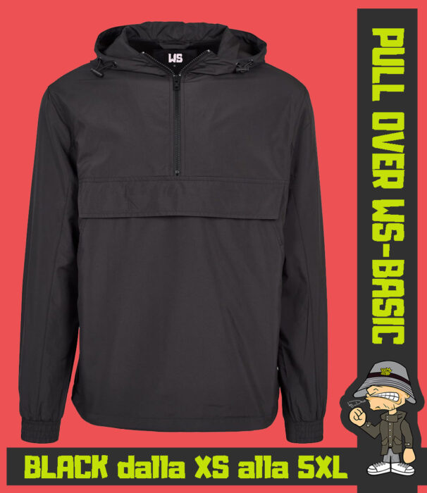 PULL OVER BASIC BLACK