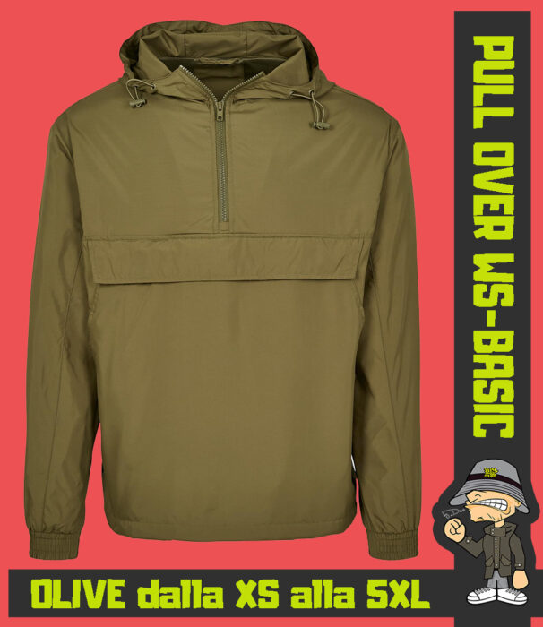PULL OVER BASIC OLIVE