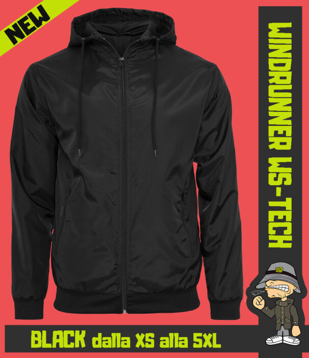 WINDRUNNER TECH BLACK BY016