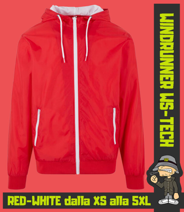WINDRUNNER TECH RED-WHITE
